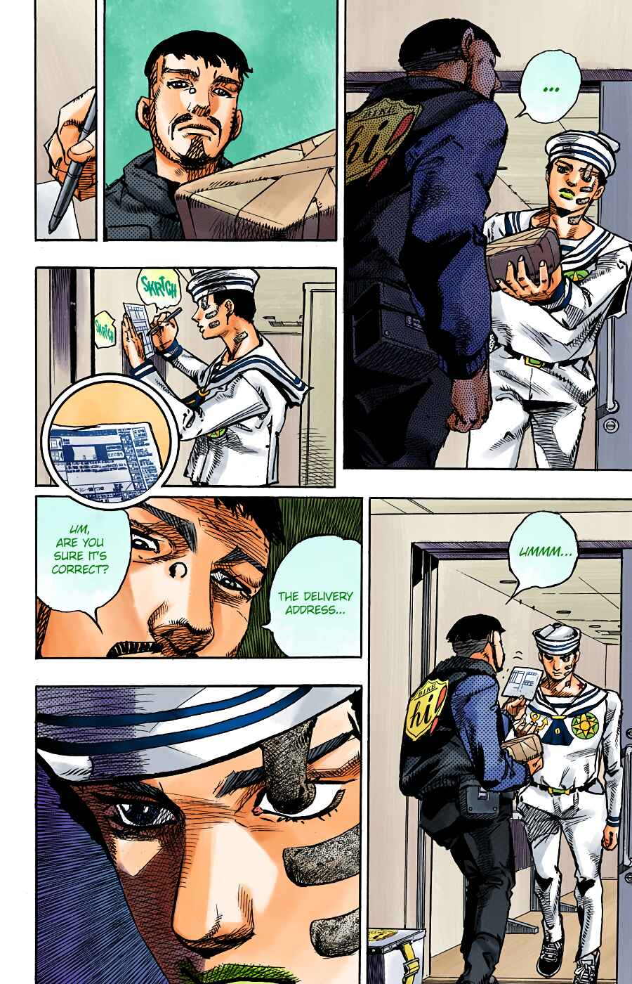 JoJo no Kimyou na Bouken: Part 8 - JoJolion Color-ban Chapter 93 - Page 5