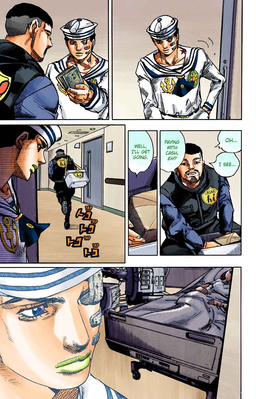 JoJo no Kimyou na Bouken: Part 8 - JoJolion Color-ban Chapter 93 - Page 6