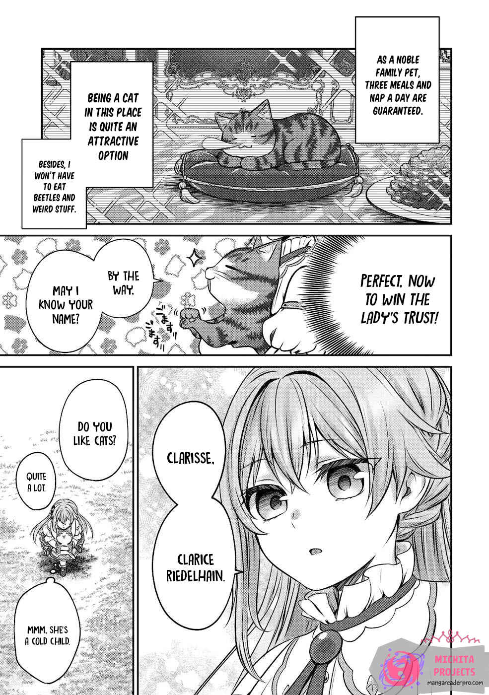 Wagahai wa Nekomadoushi de Aru: Kijitora Luke no Kaiteki Cheat Neko Seikatsu Chapter 2 - Page 20