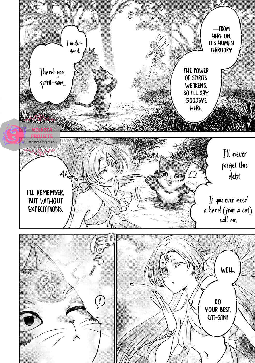 Wagahai wa Nekomadoushi de Aru: Kijitora Luke no Kaiteki Cheat Neko Seikatsu Chapter 2 - Page 5