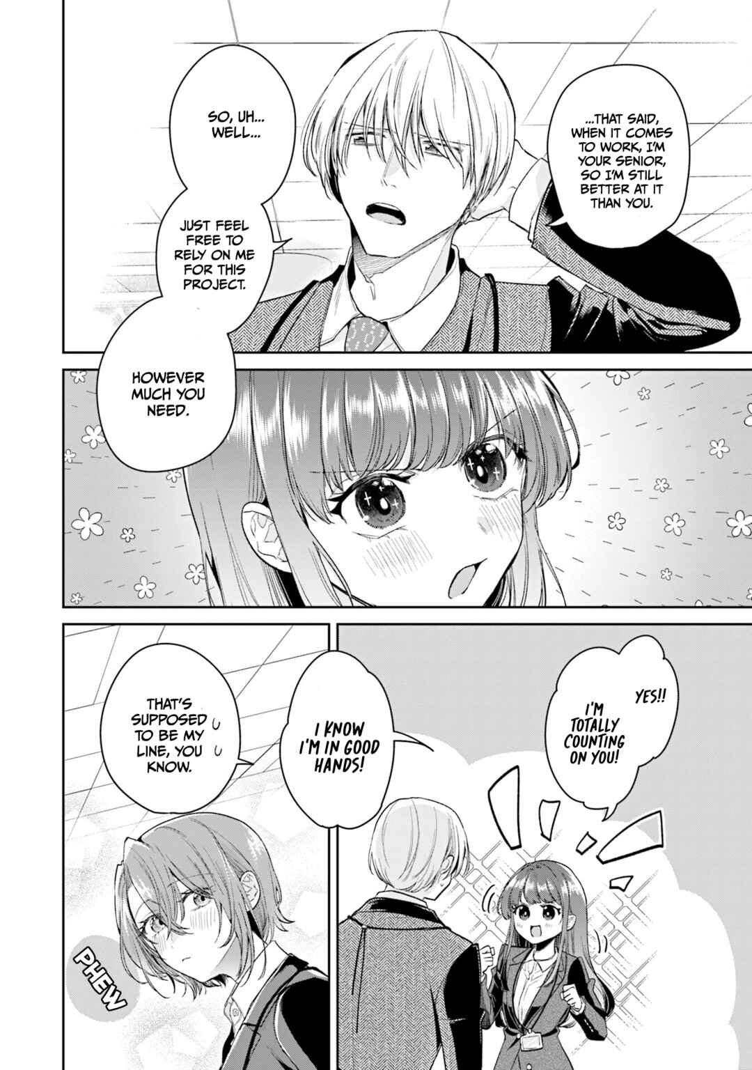 Misato-san wa Amasugi Joushi ni Chotto Kibishii Chapter 36 - Page 16