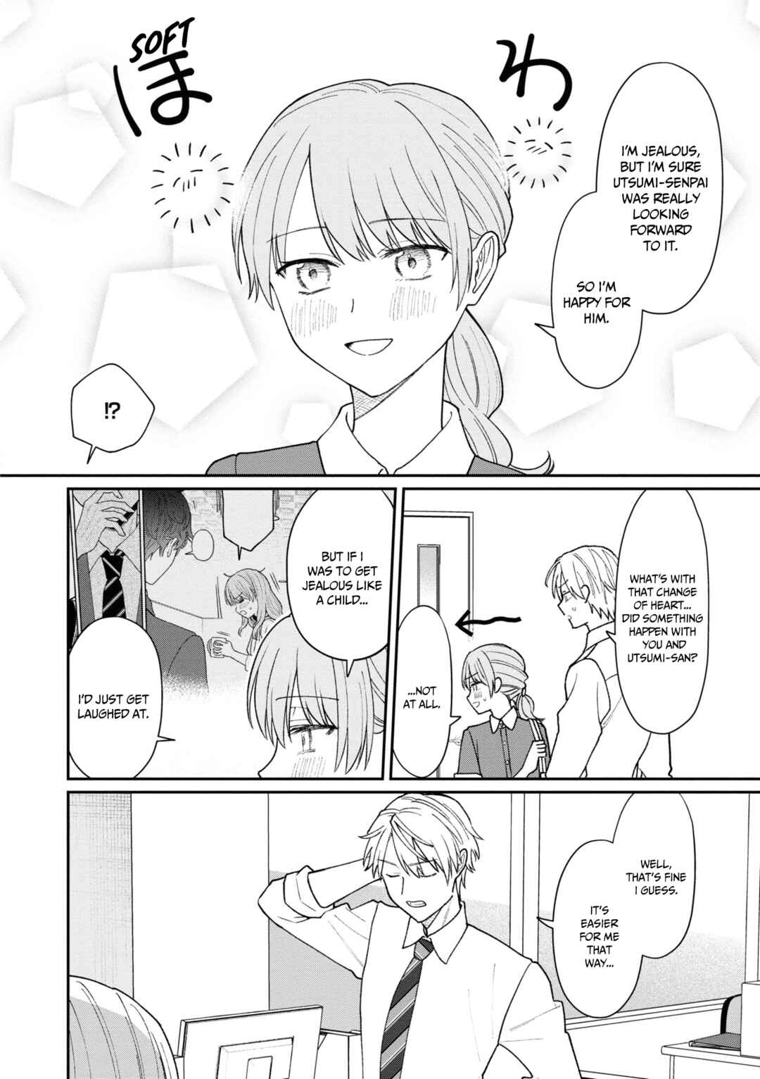 Kuuki ga "Yomeru" Shinnyuu Shain to Buaisou na Senpai Chapter 33 - Page 9