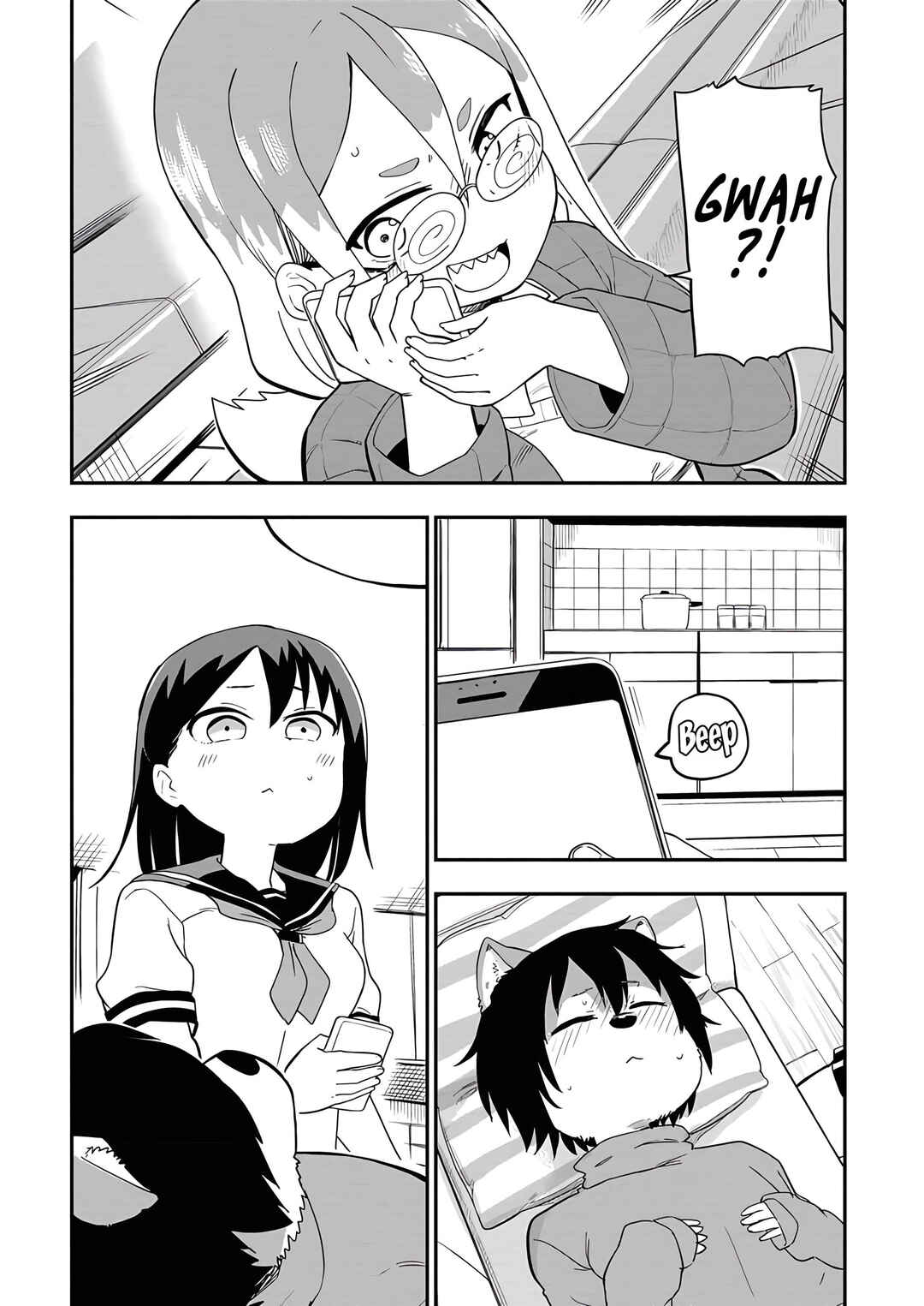 Ookami-kun wa Hayakawa-san ni Katenai Chapter 20 - Page 4