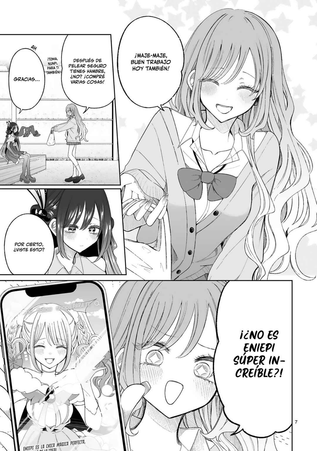 Mahou Shoujo ni Yasashii Gal Chapter 6 - Page 8