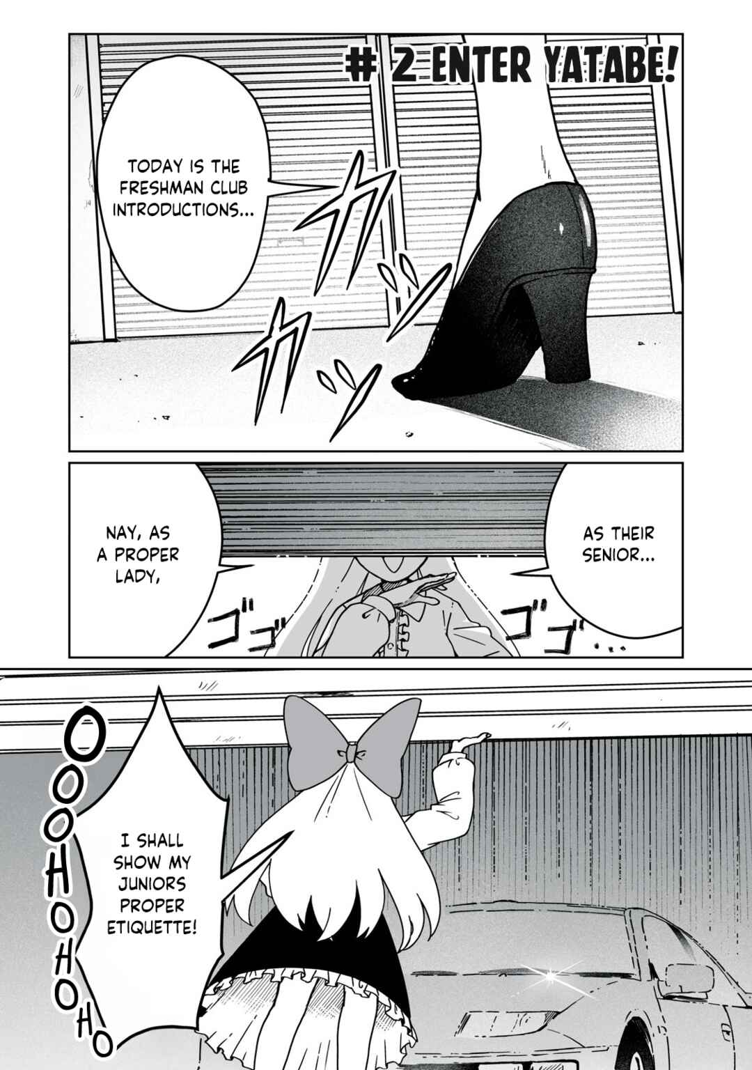 Open Car Girls Chapter 2 - Page 1