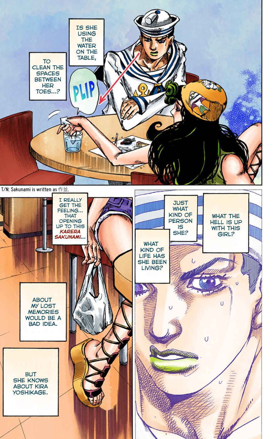 JoJo no Kimyou na Bouken: Part 8 - JoJolion Color-ban Chapter 44 - Page 9