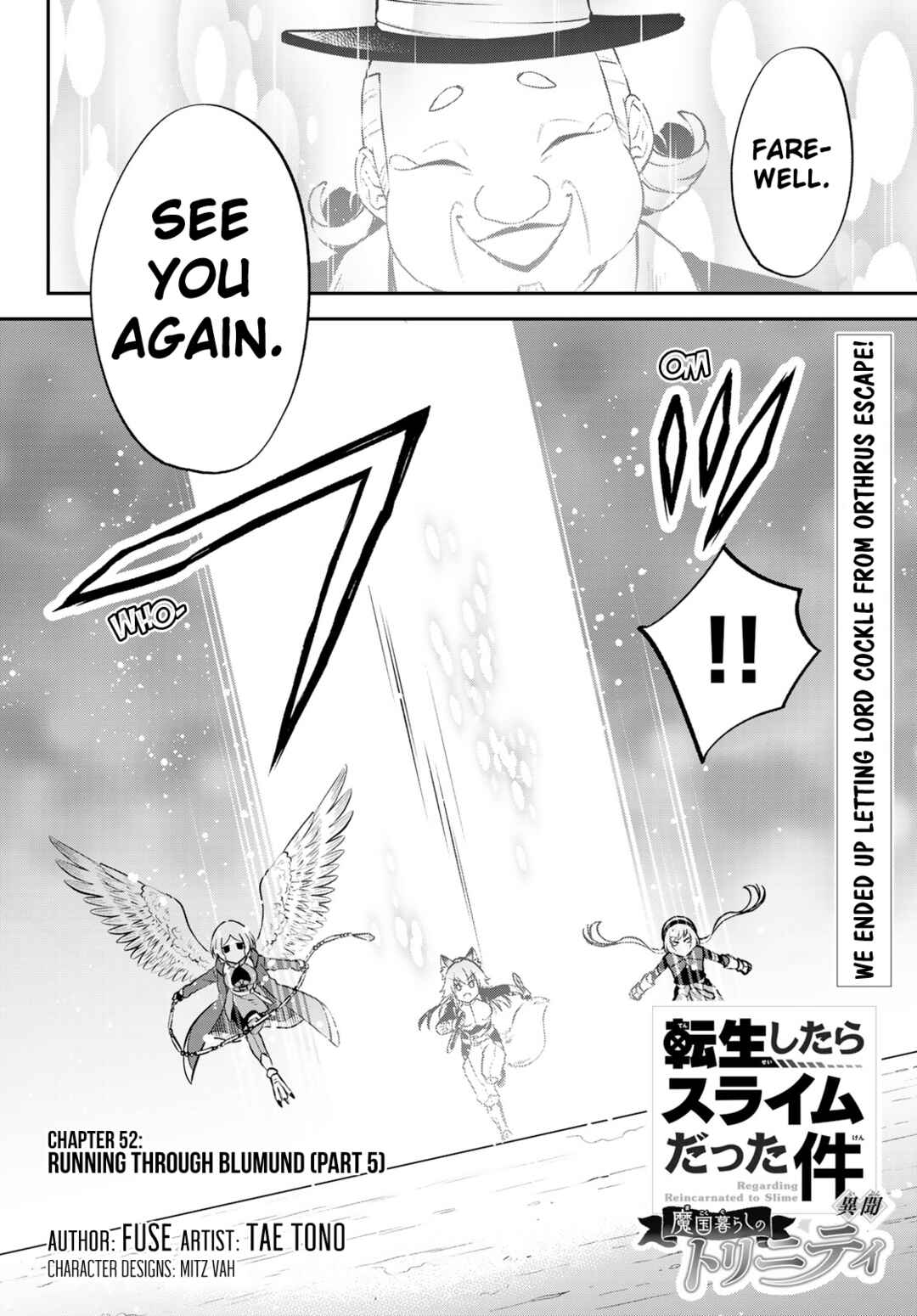 Tensei Shitara Slime Datta Ken: Ibun - Makoku Kurashi no Trinity Chapter 52 - Page 1