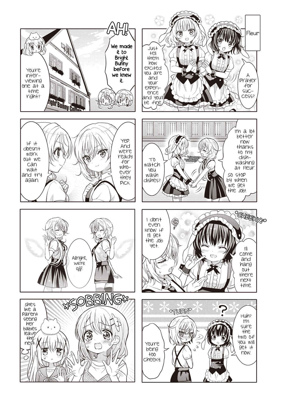 Gochuumon wa Usagi desu ka? Chapter 159 - Page 8