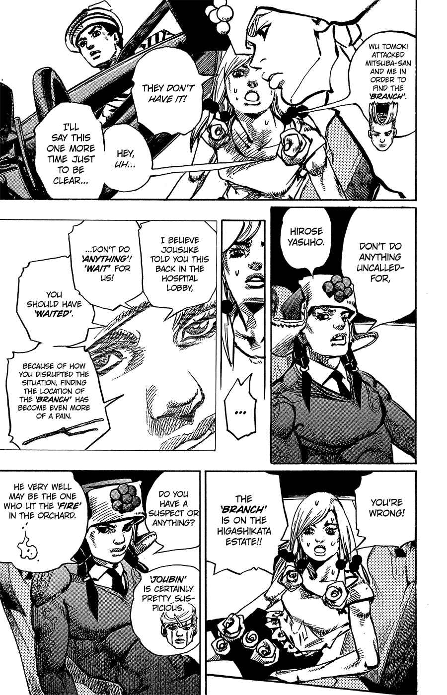 JoJo no Kimyou na Bouken: Part 8 - JoJolion Chapter 83 - Page 16
