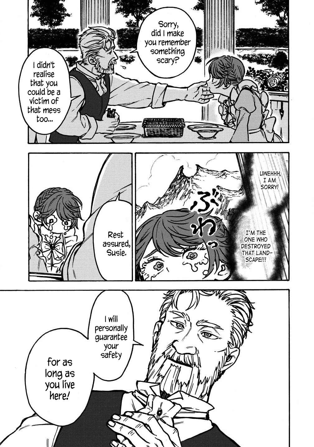 Onna Chara de Isekai Teni shite Cheatppoi kedo Zako Chara na no de Medatazu Heiwa na Shomin wo Mezashimasu! Chapter 4.1 - Page 10