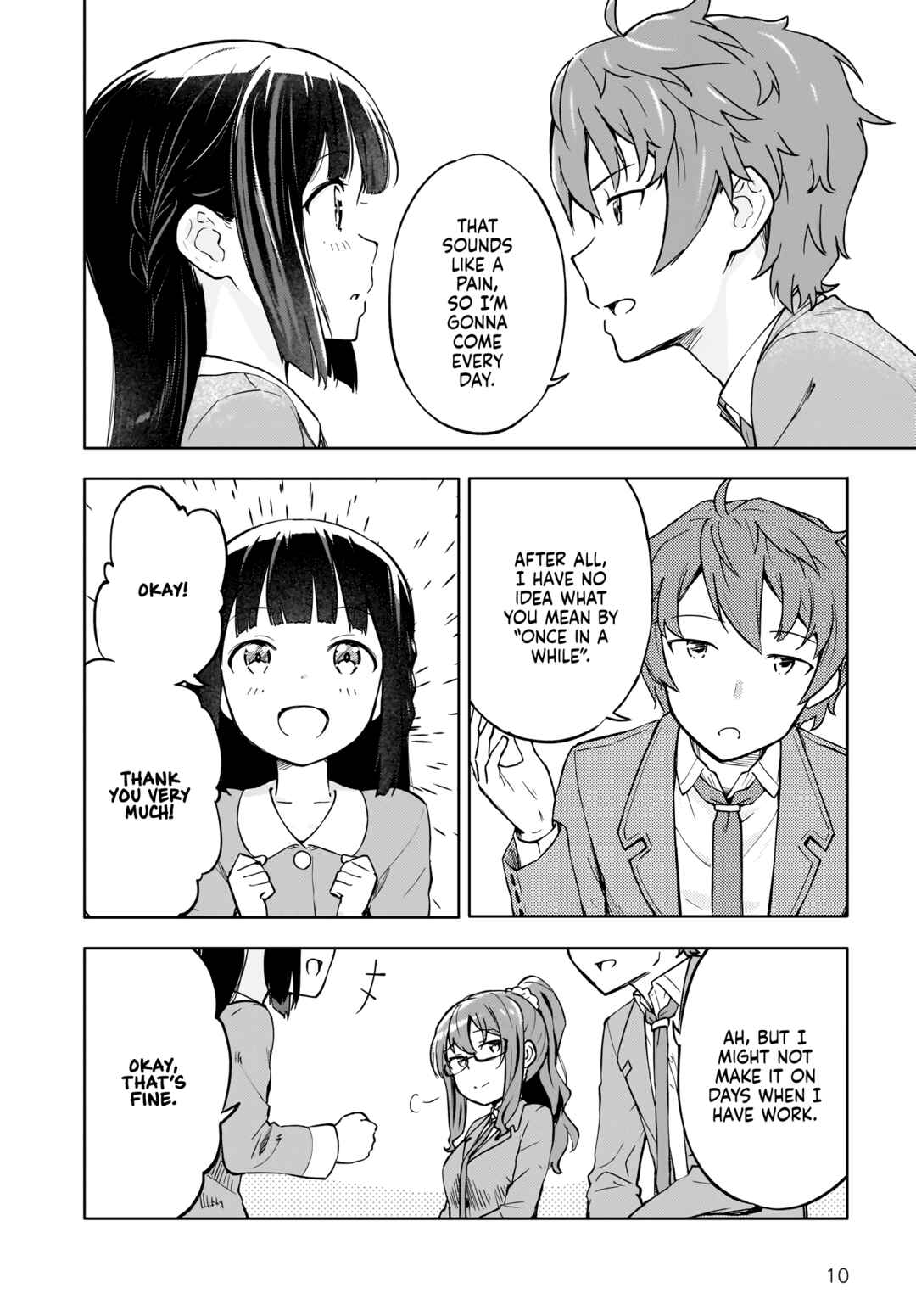 Rascal Does Not Dream of a Dreaming Girl Chapter 2 - Page 10