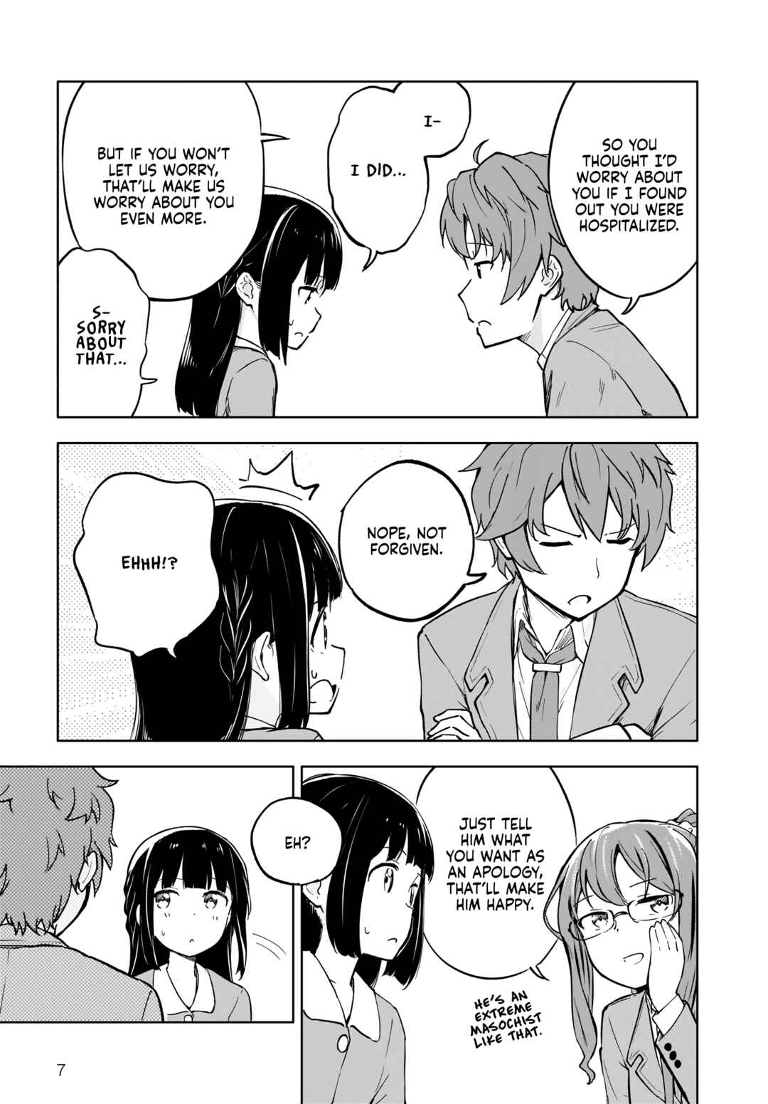 Rascal Does Not Dream of a Dreaming Girl Chapter 2 - Page 7