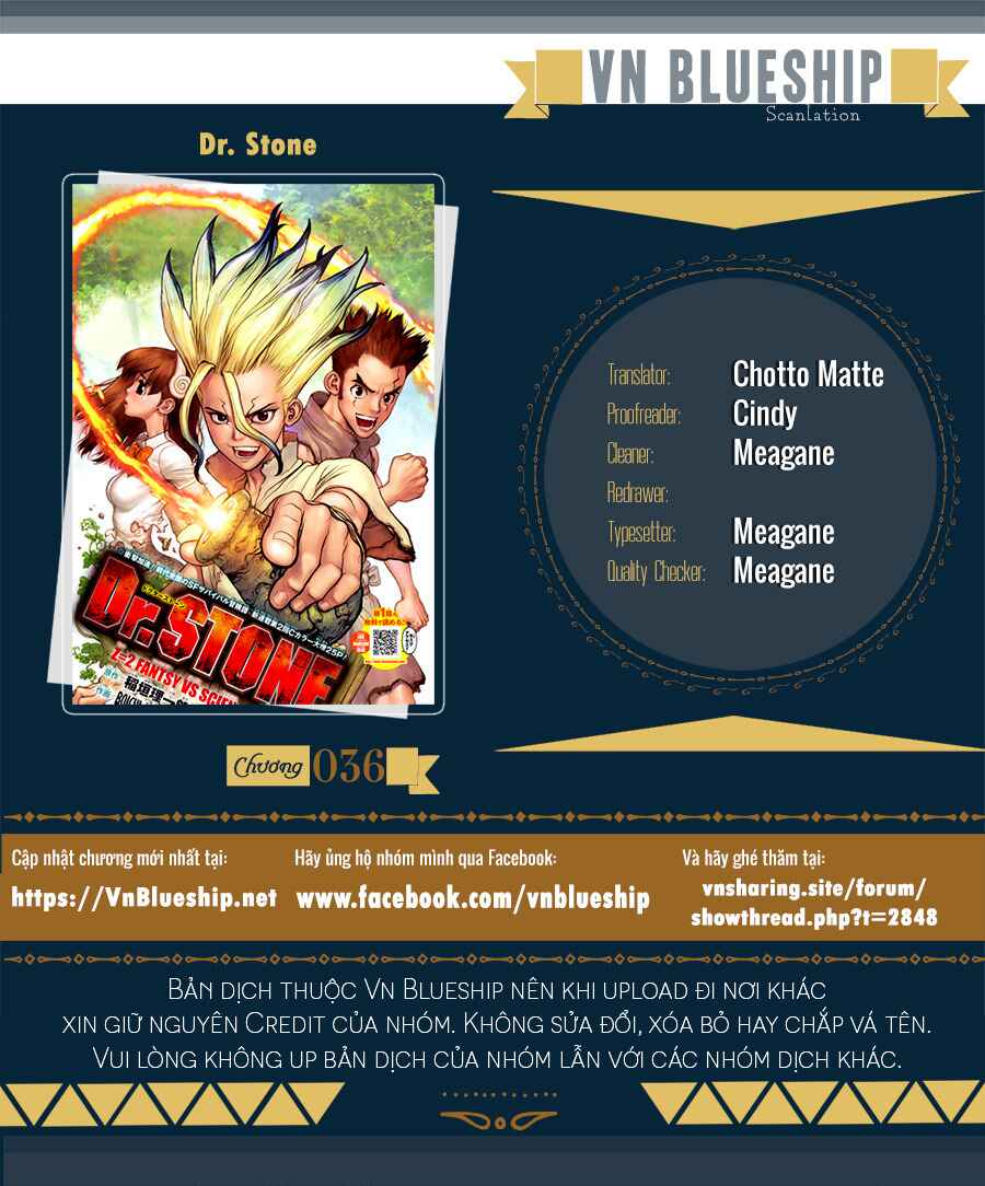 Dr.STONE Chapter 36 - Page 1