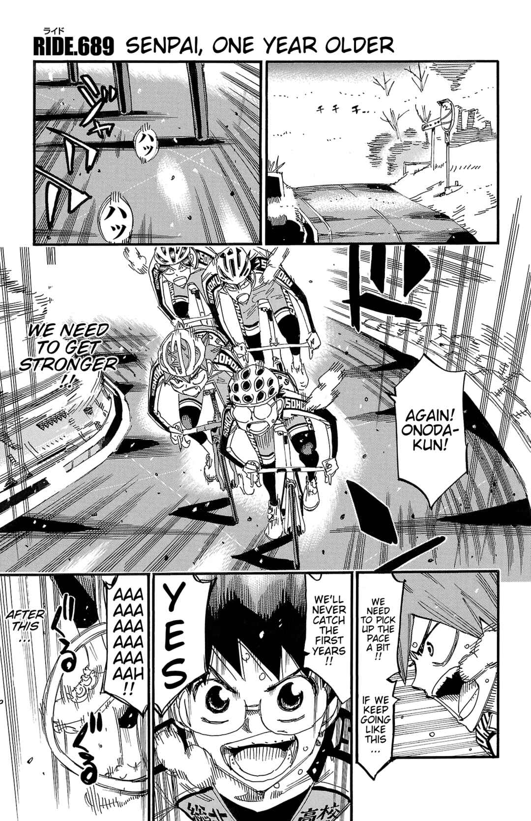 Yowamushi Pedal Chapter 689 - Page 1
