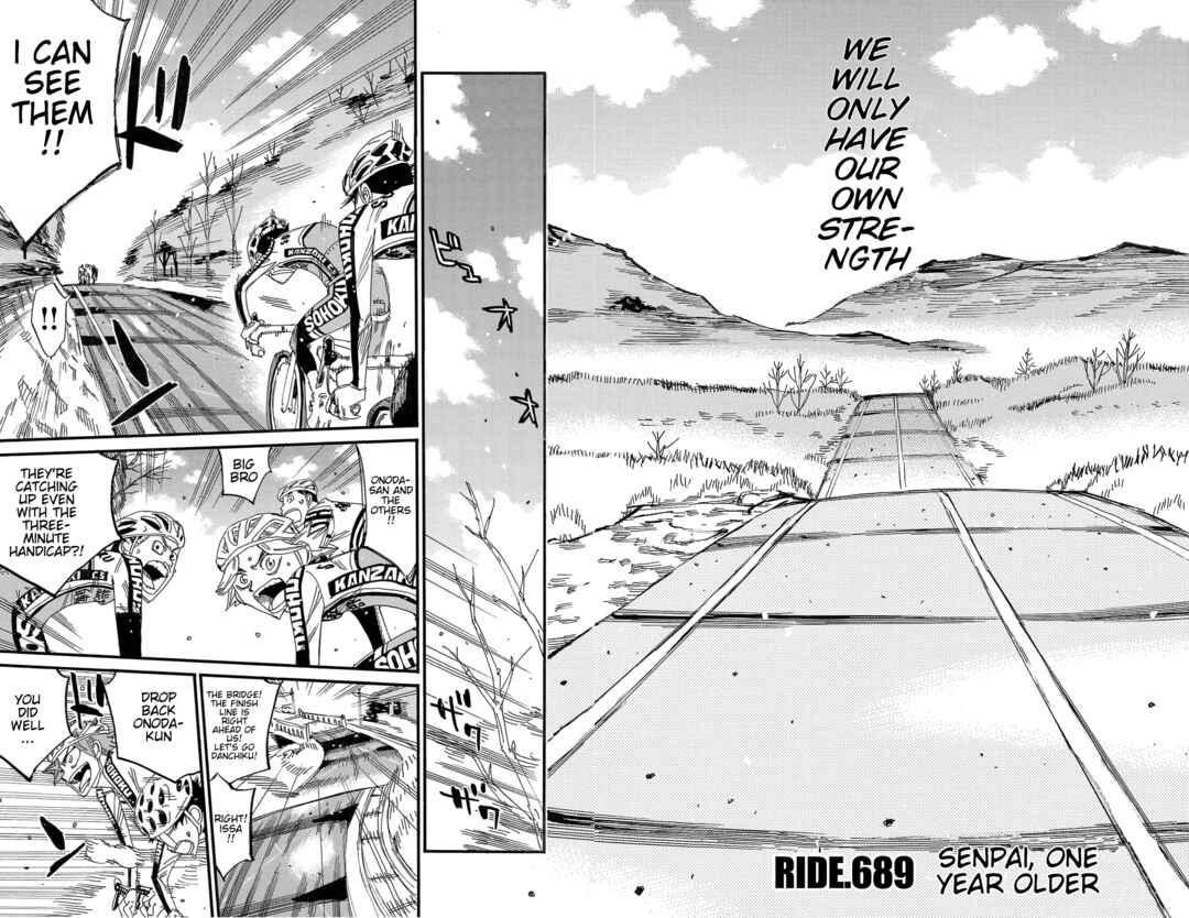 Yowamushi Pedal Chapter 689 - Page 2