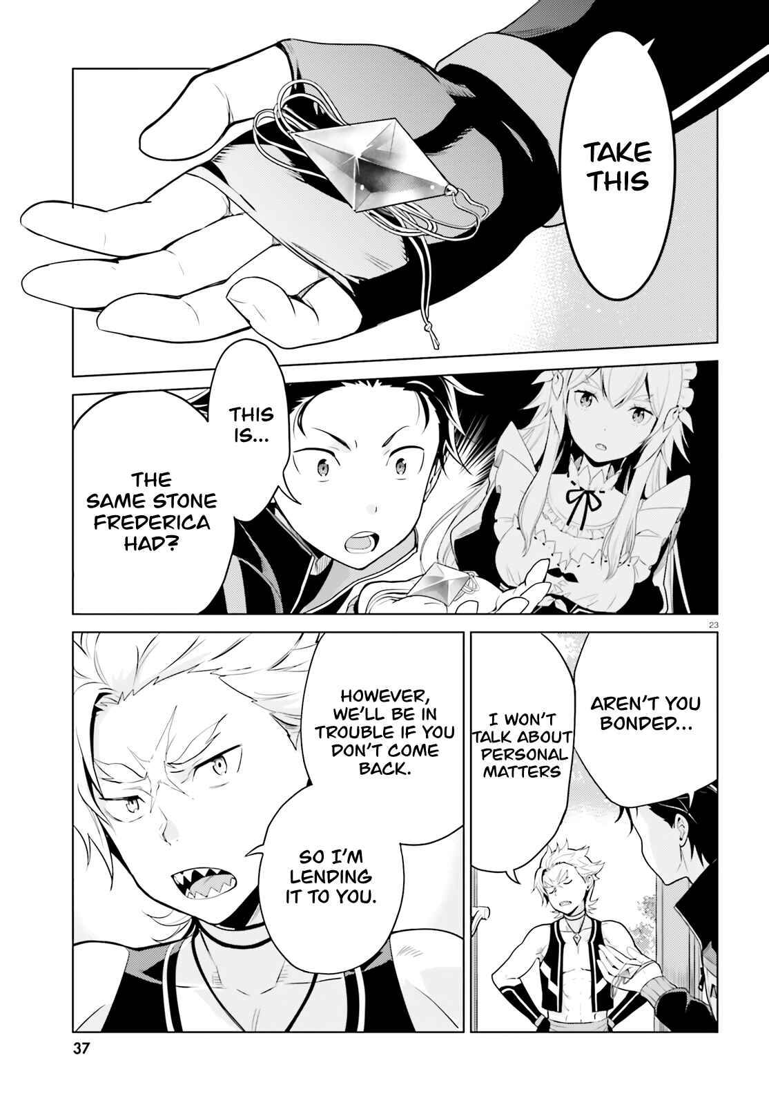 Re:Zero kara Hajimeru Isekai Seikatsu: Dai 4-shou—Seiiki to Gouyoku no Majo Chapter 10 - Page 22