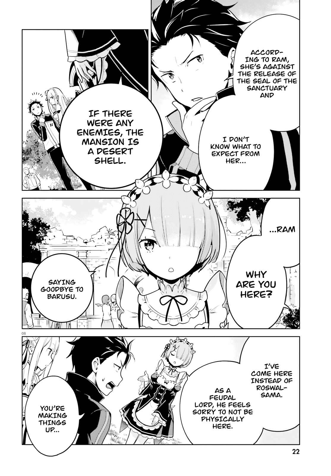 Re:Zero kara Hajimeru Isekai Seikatsu: Dai 4-shou—Seiiki to Gouyoku no Majo Chapter 10 - Page 7