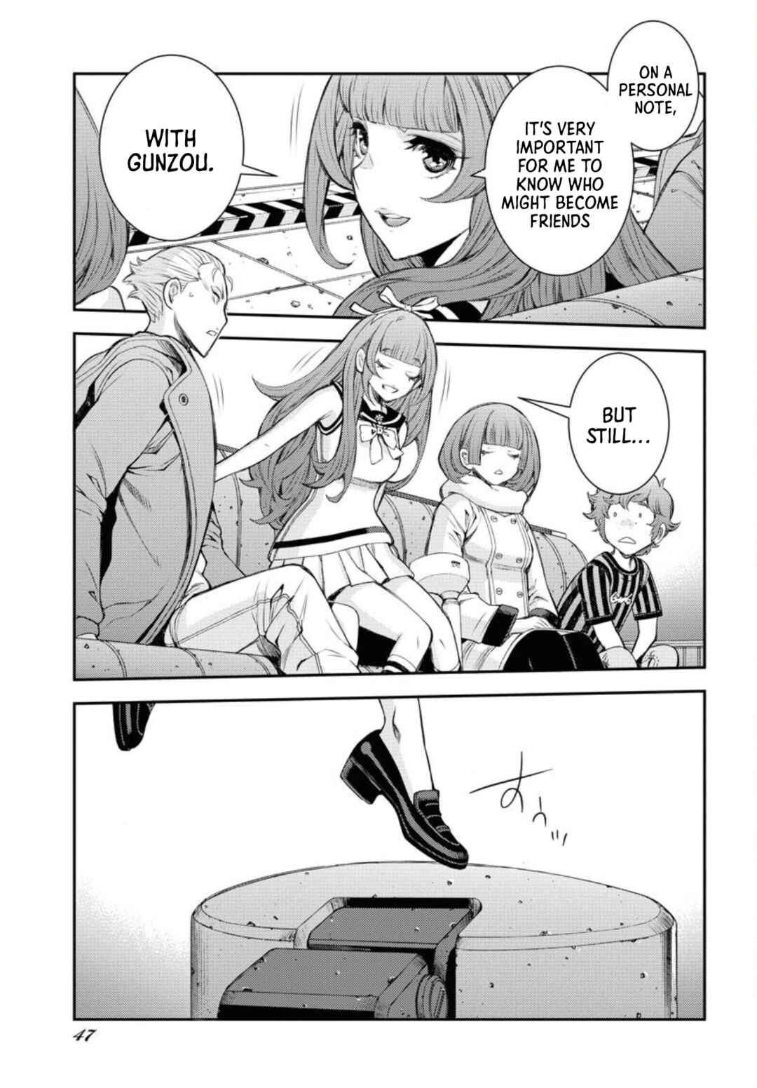 Aoki Hagane no Arpeggio Chapter 156 - Page 14