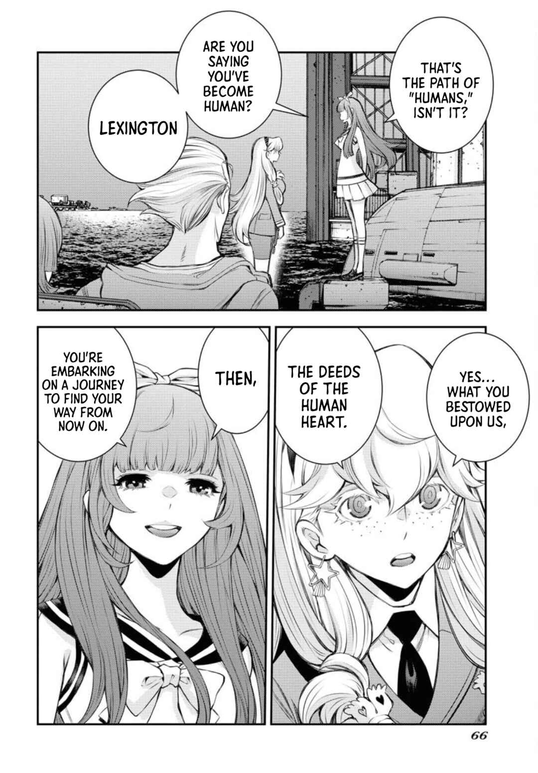 Aoki Hagane no Arpeggio Chapter 156 - Page 33