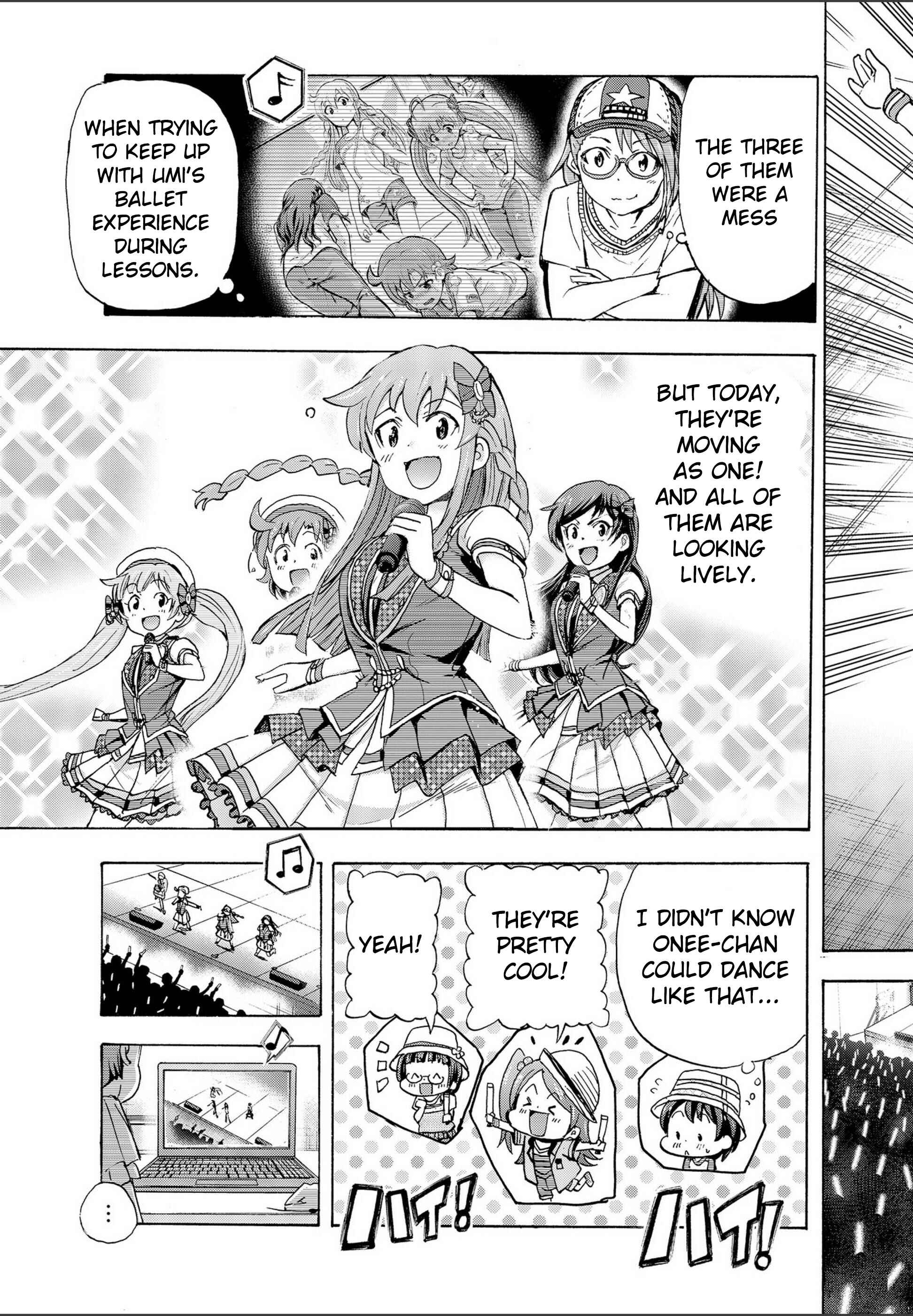 THE iDOLM@STER MILLION LIVE! Blooming Clover Chapter 18 - Page 9