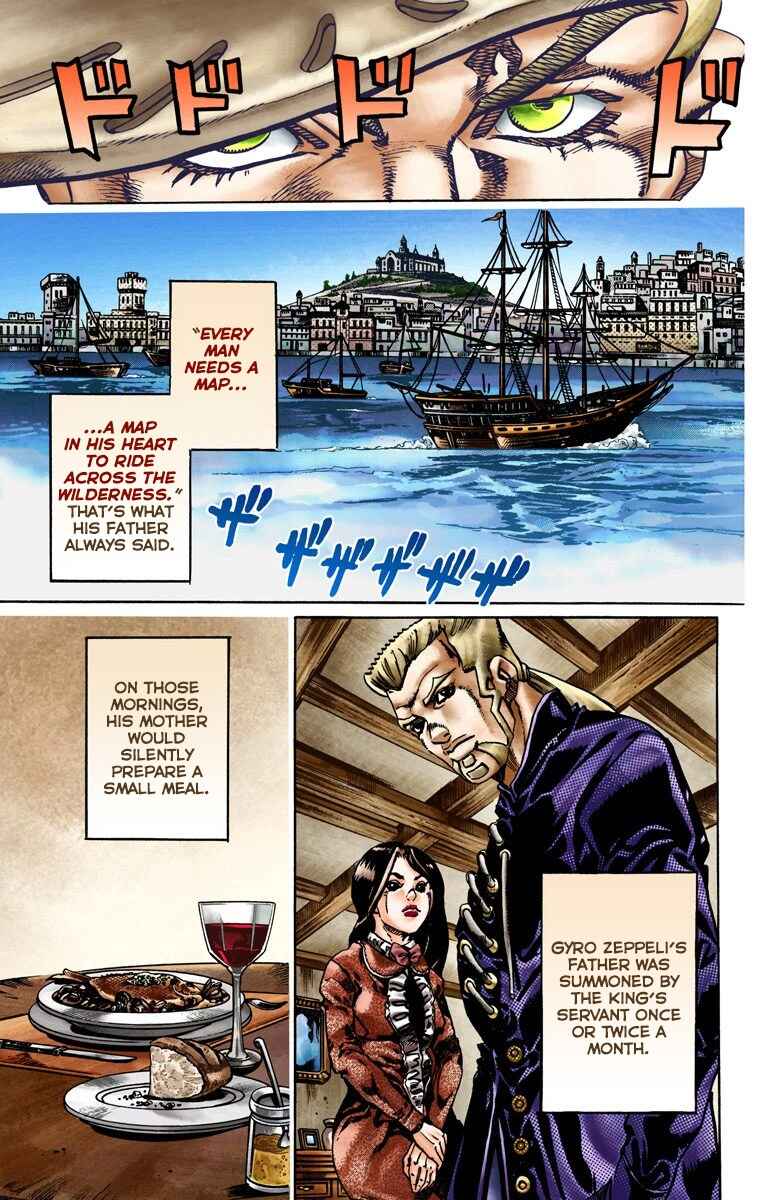 JoJo no Kimyou na Bouken: Part 7 - Steel Ball Run Color-ban Chapter 20 - Page 15