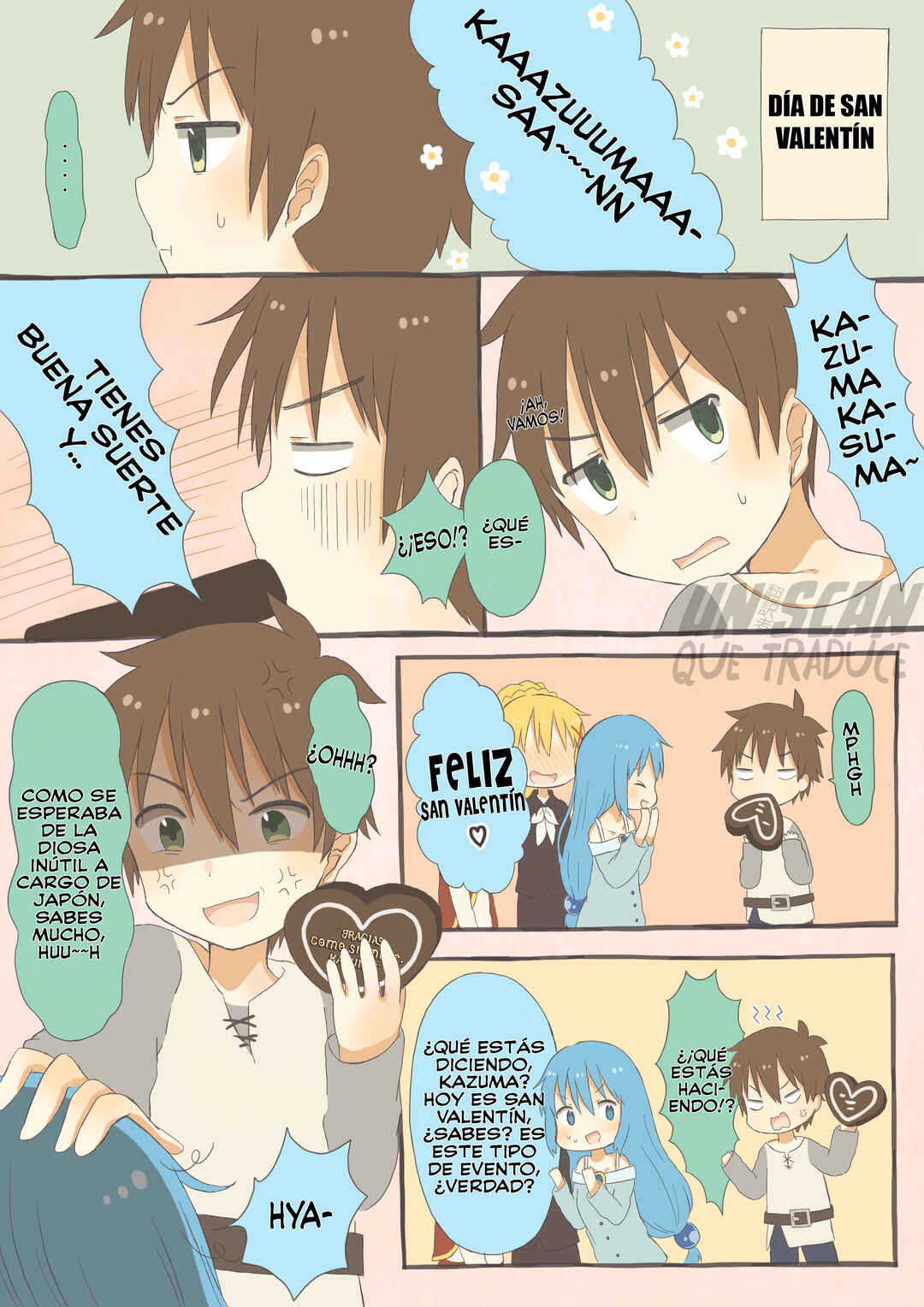 Kono Subarashii Sekai ni Shukufuku wo! - Yuno's KazuMegu Valentine's (2018) Chapter ? - Page 3