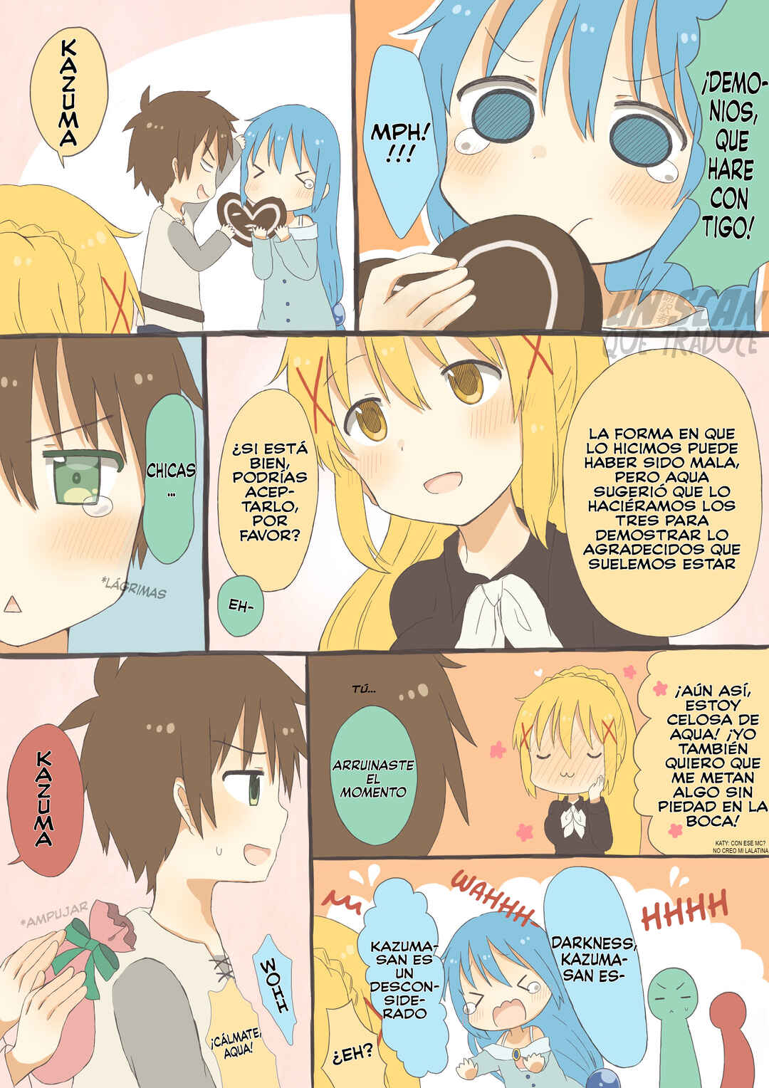 Kono Subarashii Sekai ni Shukufuku wo! - Yuno's KazuMegu Valentine's (2018) Chapter ? - Page 4