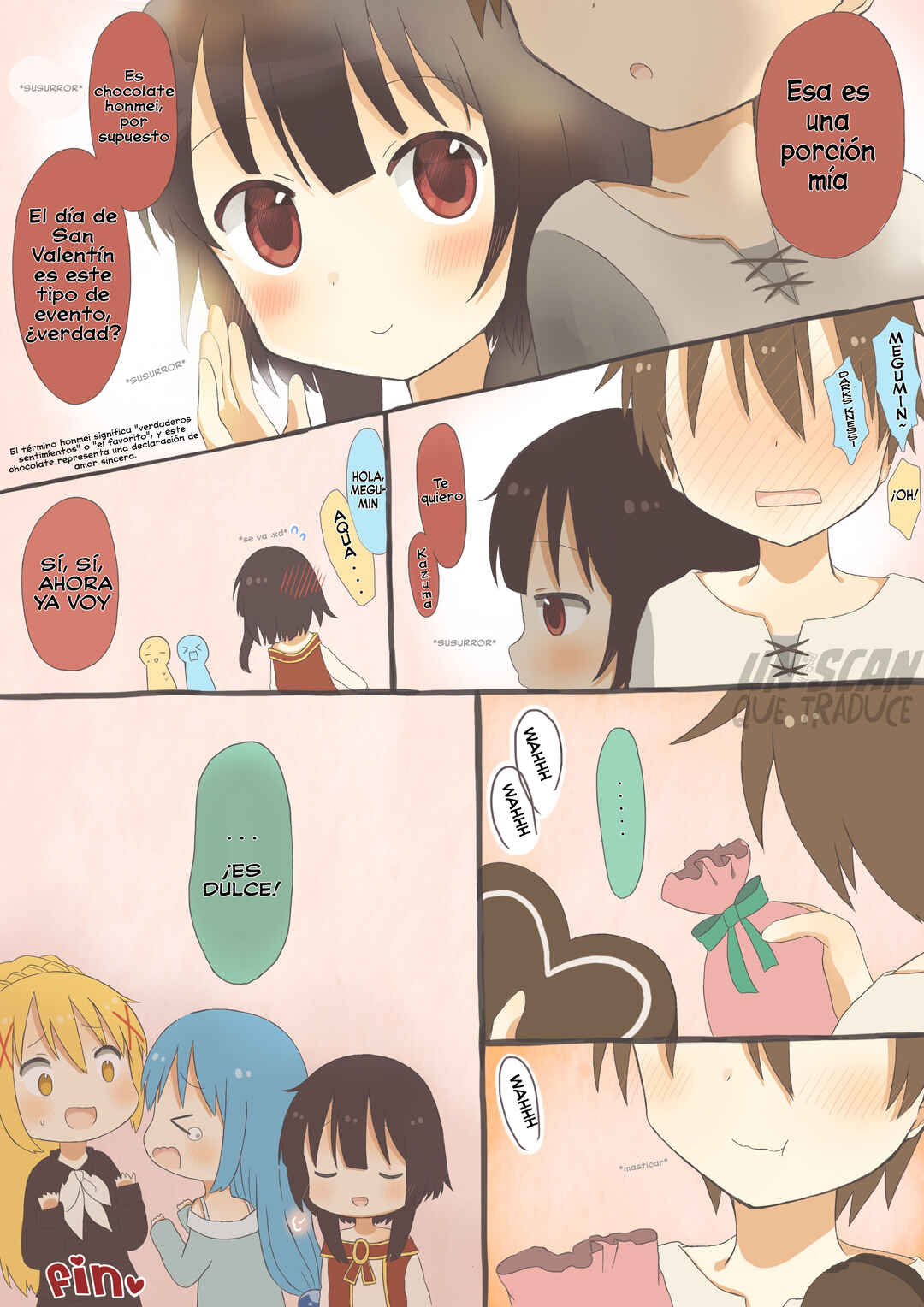 Kono Subarashii Sekai ni Shukufuku wo! - Yuno's KazuMegu Valentine's (2018) Chapter ? - Page 5