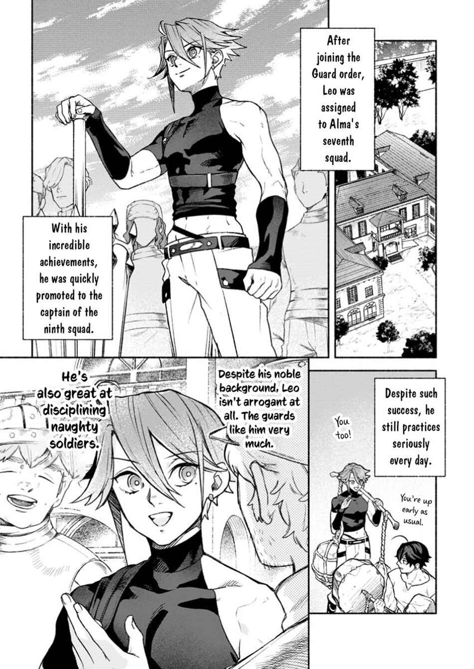 Sono Monban, Saikyou ni Tsuki: Tsuihou Sareta Bougyoryoku 9999 no Senshi, Outo no Monban to shite Musou Suru Chapter 37.1 - Page 2