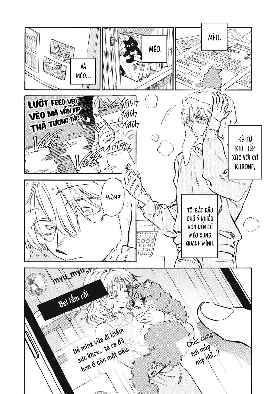 Kurone-san wa Nyaa to Nakanai Chapter 8 - Page 2