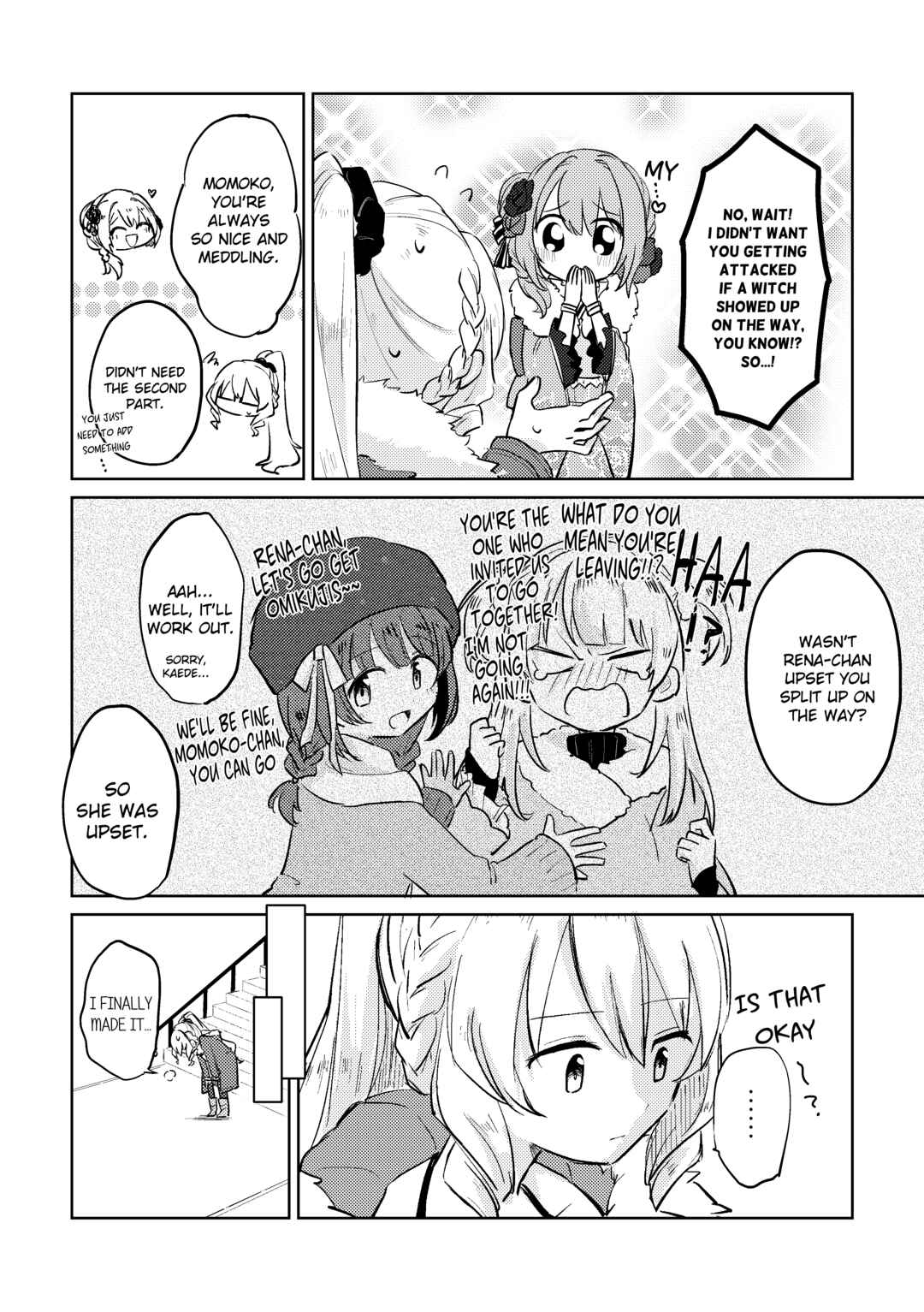 Magia Record: Mahou Shoujo Madoka★Magica Side Story - MomoMita web version (Doujinshi) Chapter 3 - Page 13