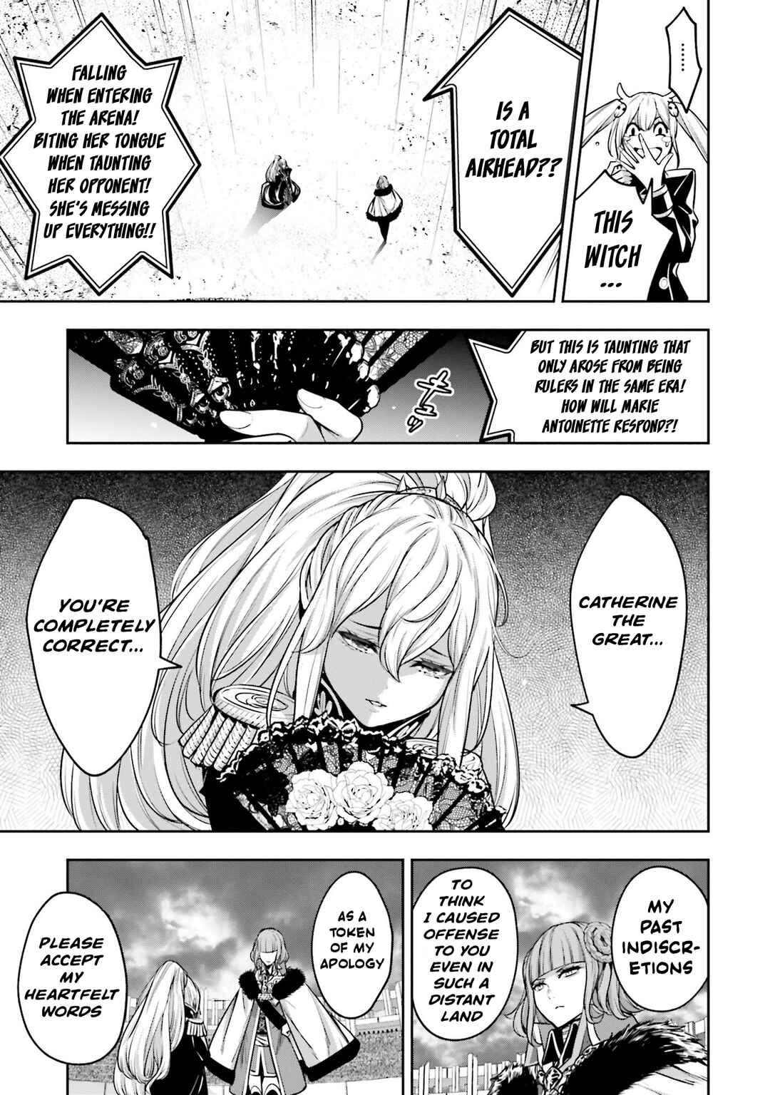 Majo Taisen - 32-nin no Isai no Majo wa Koroshiau Chapter 21 - Page 17