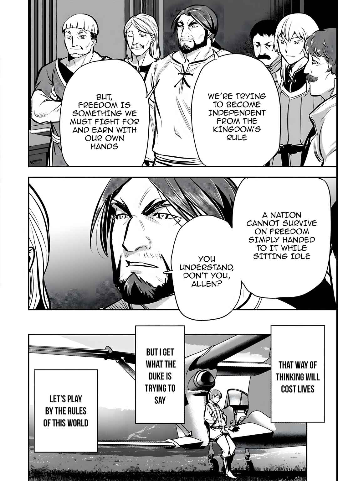 Chounin A wa Akuyaku Reijou o Doushitemo Sukuitai: Dobu to Sora to Koori no Himegimi Chapter 48.2 - Page 3