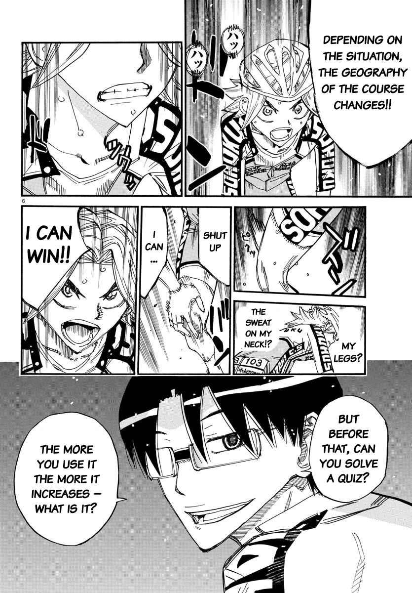 Yowamushi Pedal Chapter 621 - Page 6