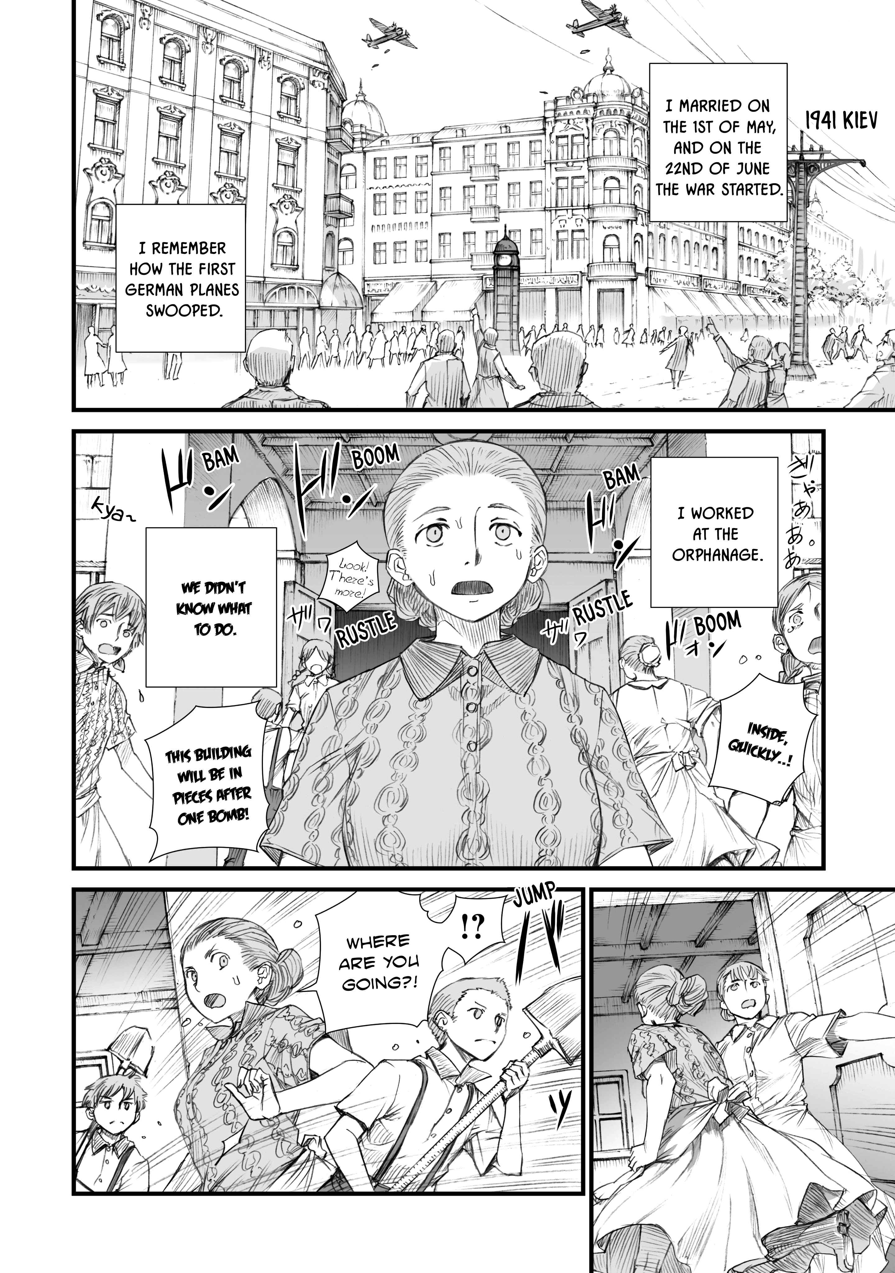 Sensou wa Onna no Kao wo Shiteinai Chapter 1 - Page 2