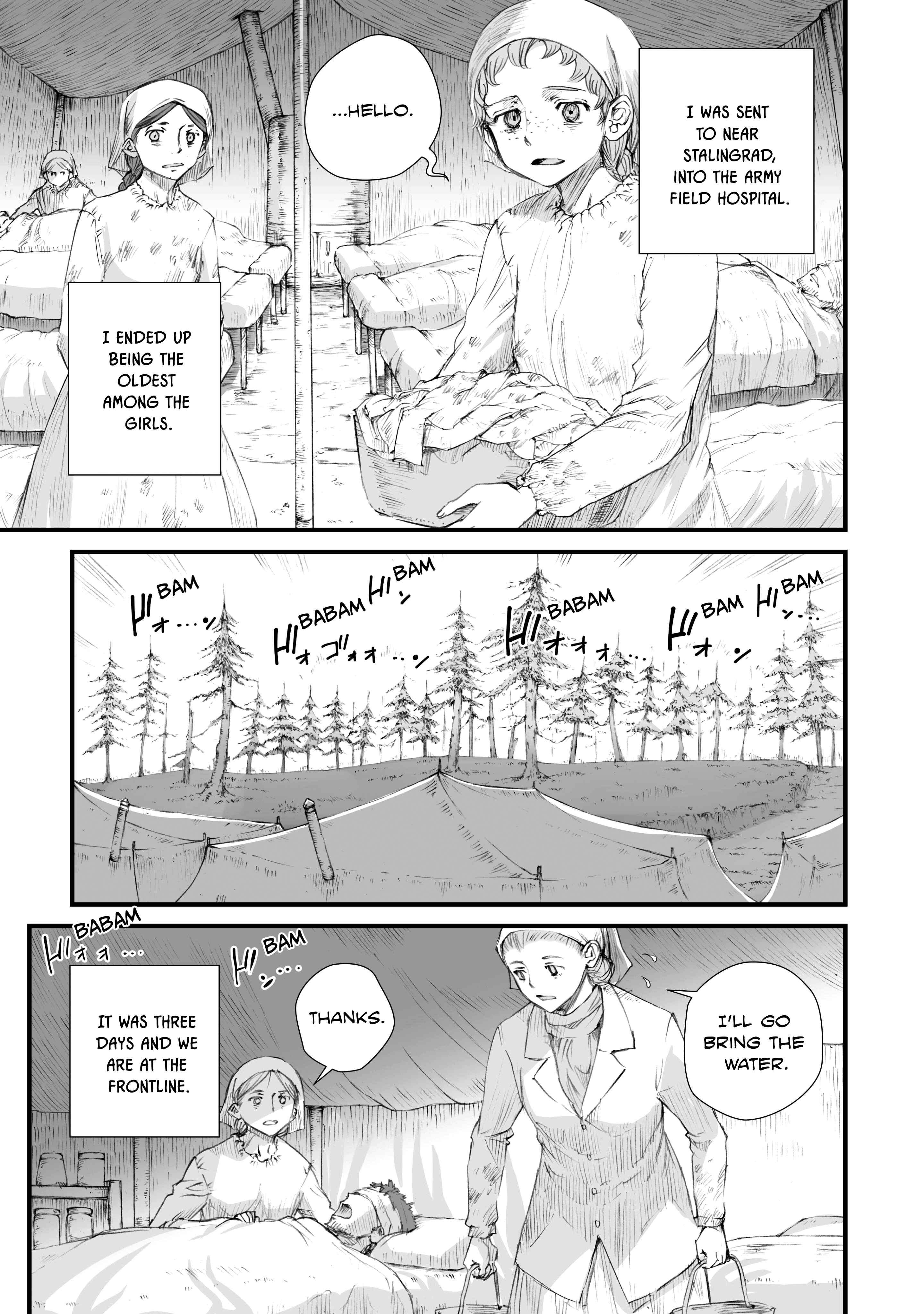 Sensou wa Onna no Kao wo Shiteinai Chapter 1 - Page 5