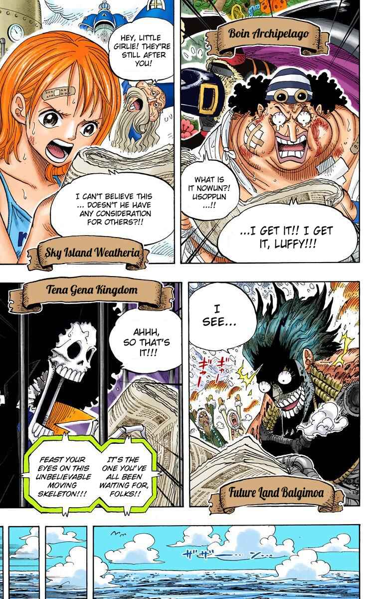 One Piece (Official Colored) Chapter 594 - Page 17