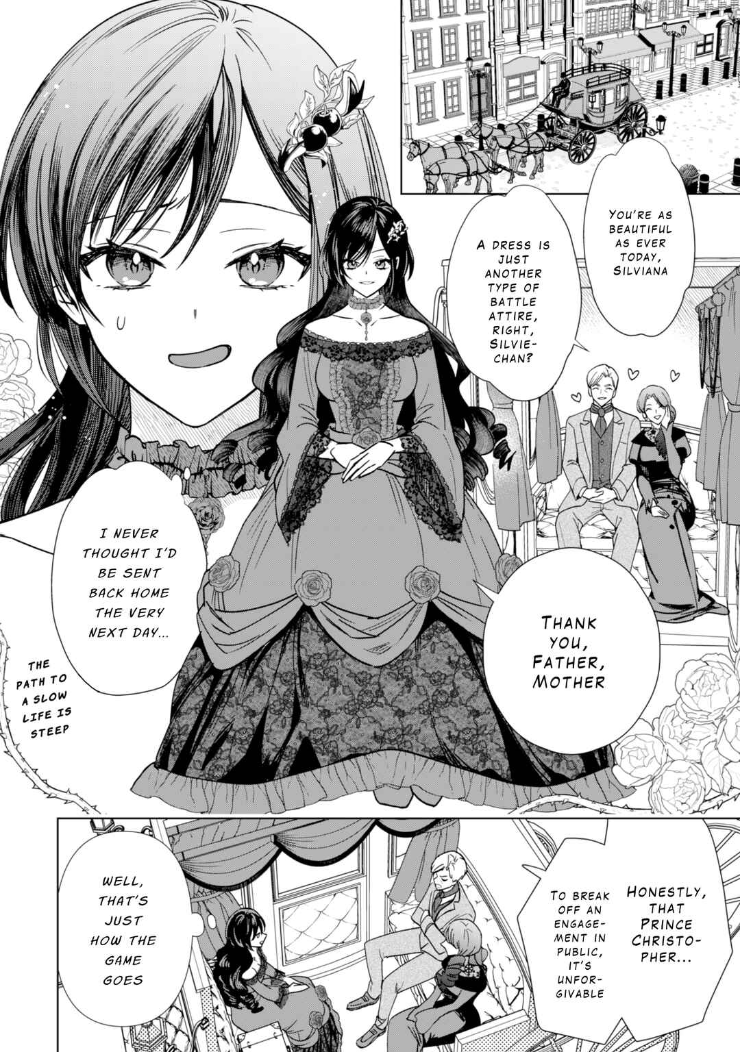 Akuyaku Reijou wa Slow Life wo Enjoy Shitai! Chapter 2 - Page 2