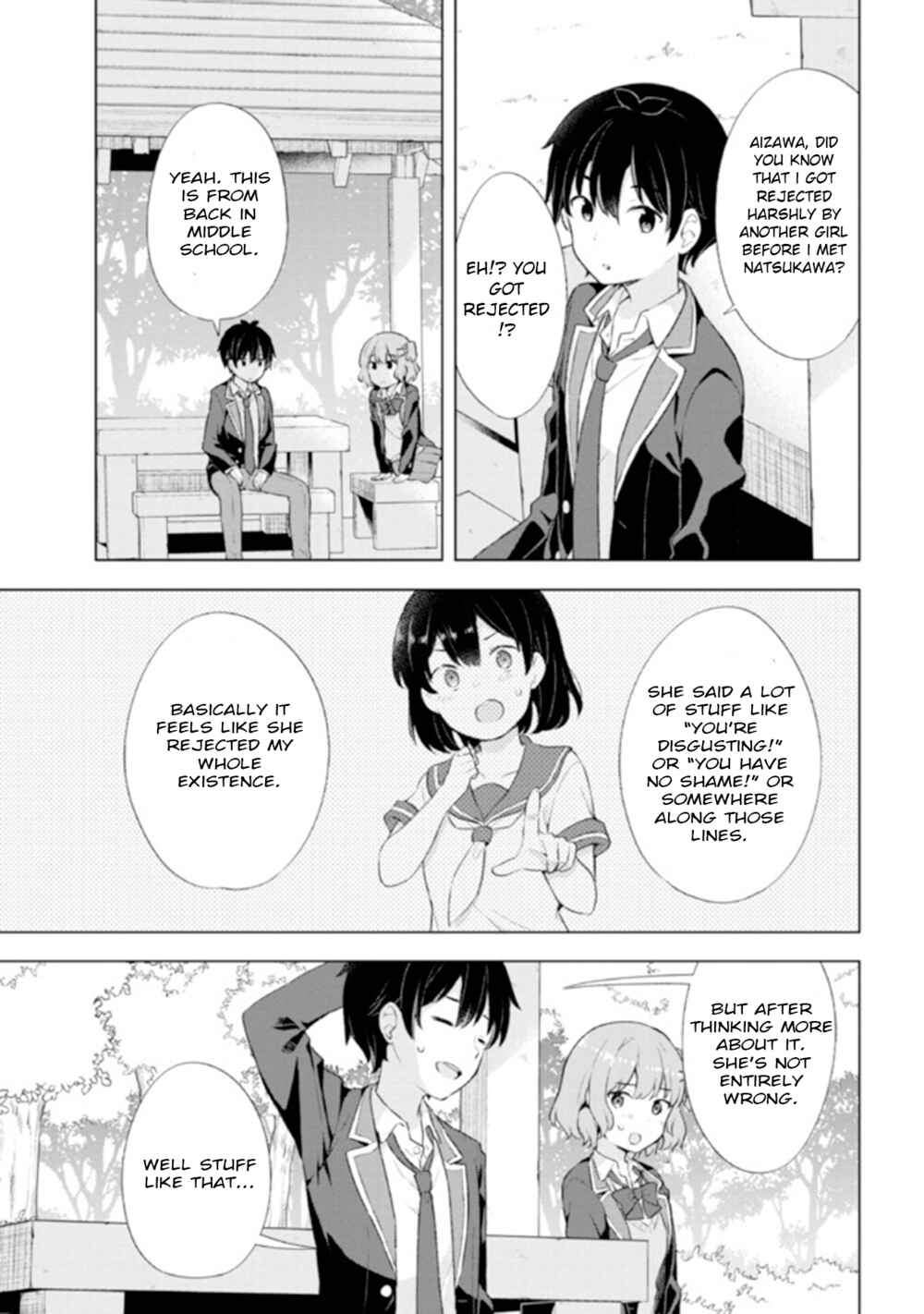 Yumemiru Danshi wa Genjitsushugisha Chapter 4.2 - Page 1
