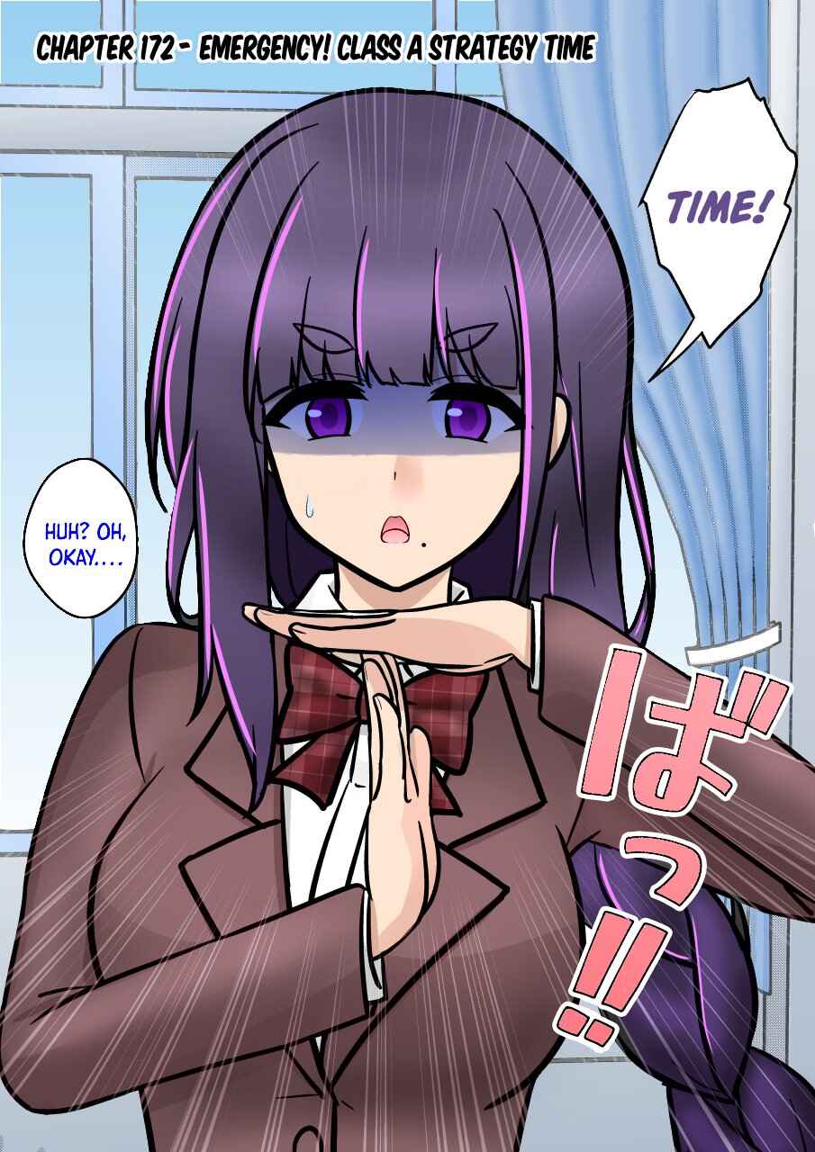 Danjo-hi 1:39 no Heikou Sekai wa Omoi no Hoka Futsuu (Fan Colored) Chapter 172 - Page 1