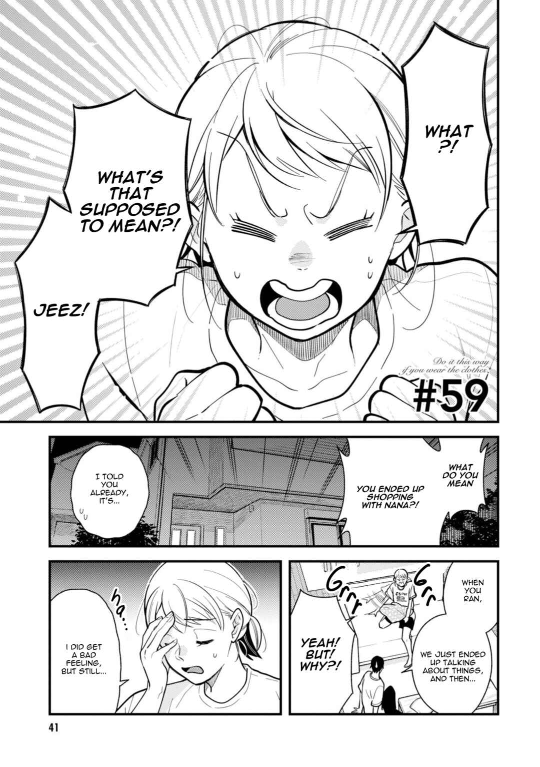 Fuku o Kiru nara Konna Fuu ni Chapter 59 - Page 1