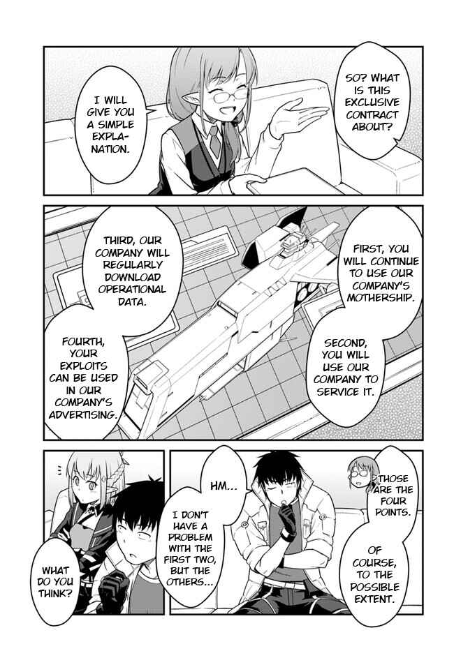 Mezametara Saikyou Soubi to Uchuusen-mochi datta node, Ikkodate Mezashite Youhei to shite Jiyuu ni Ikitai Chapter 40.2 - Page 1