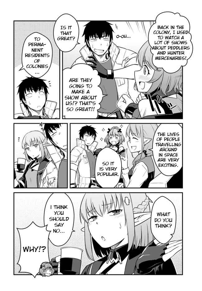 Mezametara Saikyou Soubi to Uchuusen-mochi datta node, Ikkodate Mezashite Youhei to shite Jiyuu ni Ikitai Chapter 40.2 - Page 4