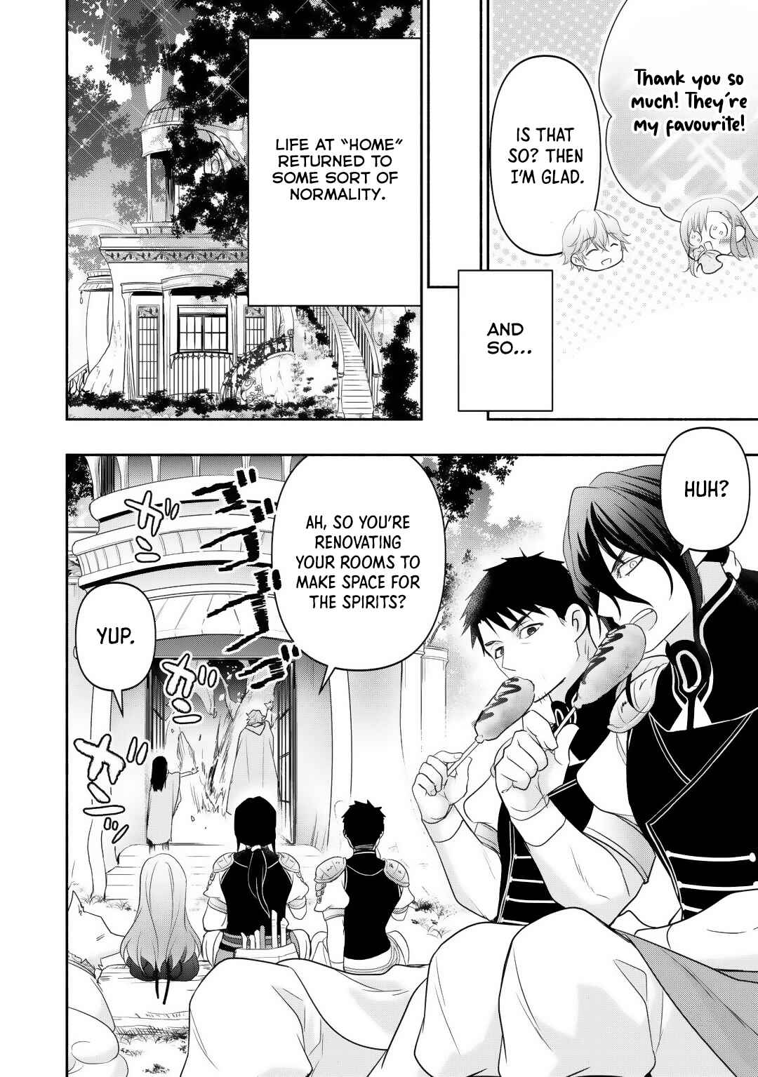 Tensei Youjo.: Shinjuu to Ouji to, Saikyou no Oji-san Youhei-dan no Naka de Ikiru Chapter 12 - Page 6