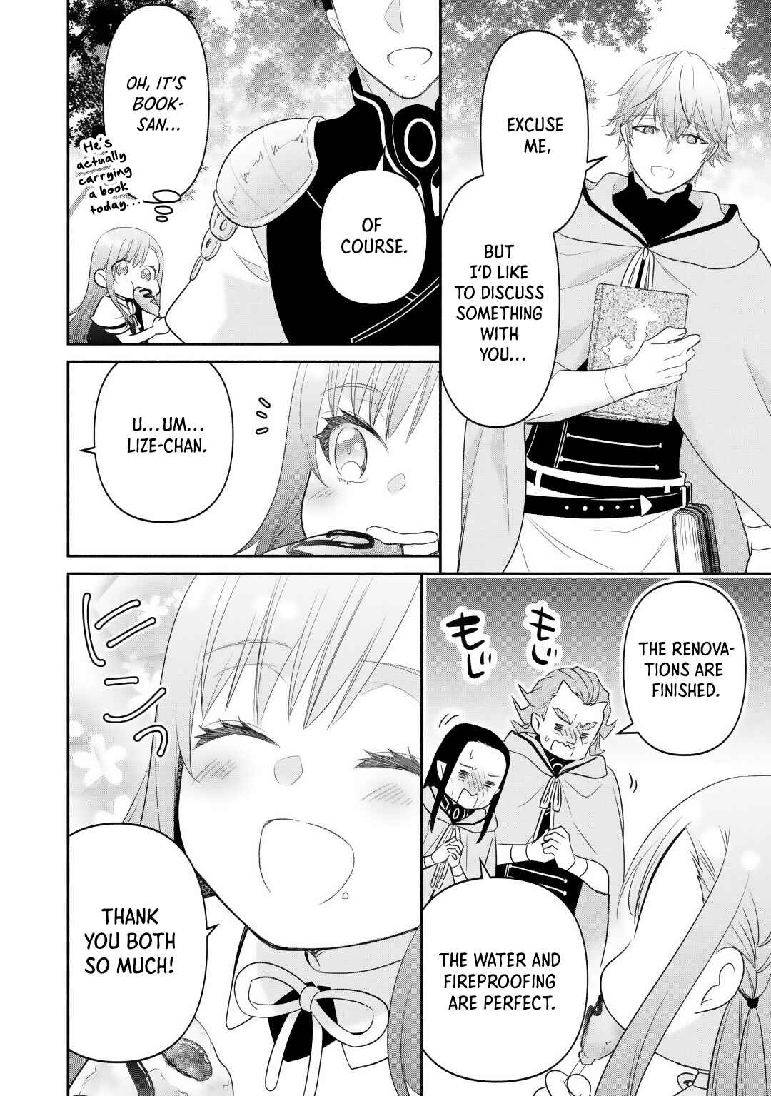 Tensei Youjo.: Shinjuu to Ouji to, Saikyou no Oji-san Youhei-dan no Naka de Ikiru Chapter 12 - Page 8