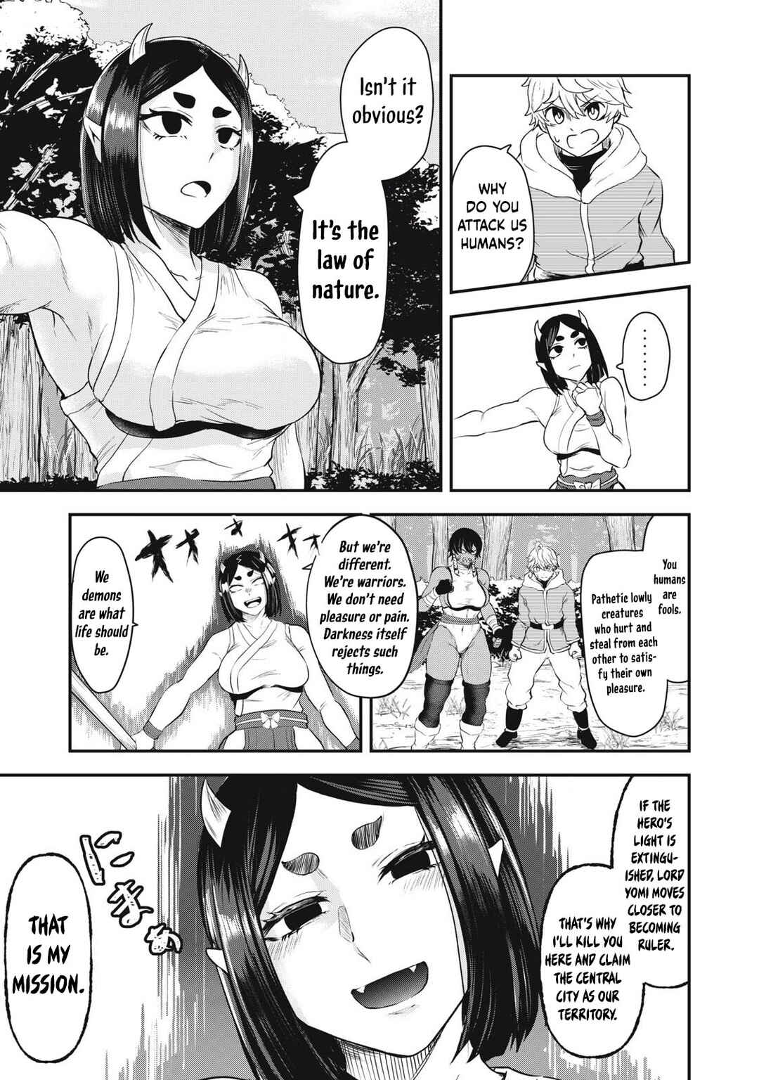 Sei-jun Ecstasy: XXX Shinai to Derarenai Heya de Mazoku o Buttaoshimasu Chapter 2 - Page 30