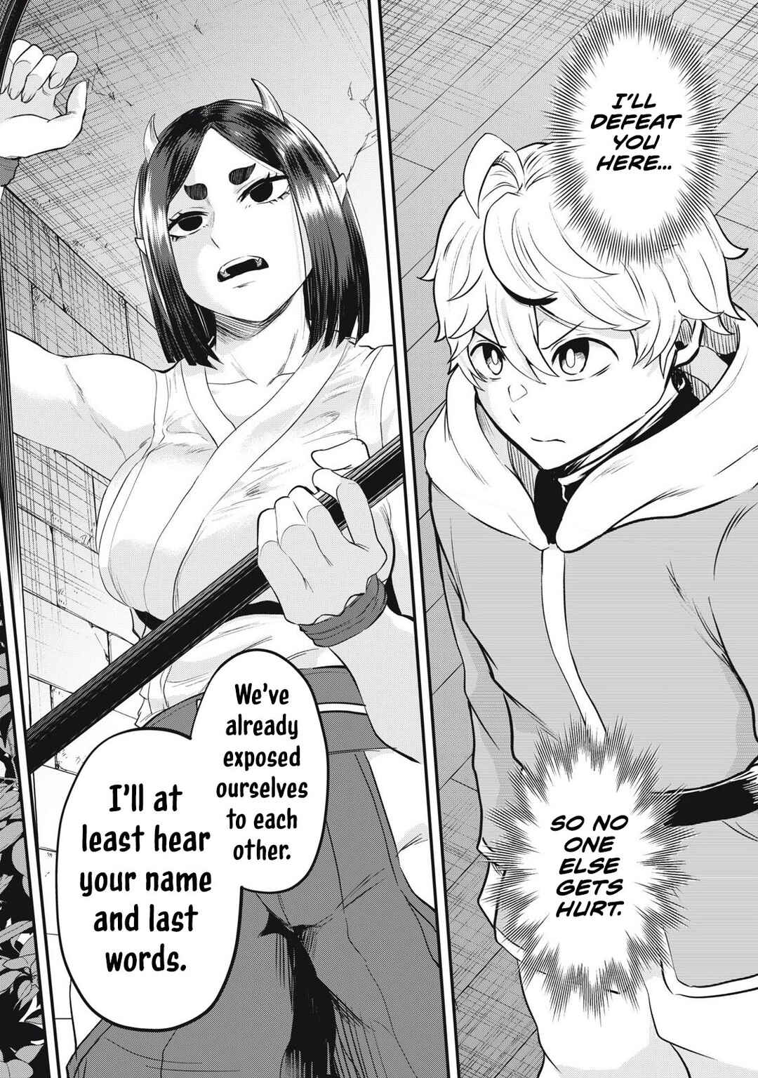 Sei-jun Ecstasy: XXX Shinai to Derarenai Heya de Mazoku o Buttaoshimasu Chapter 2 - Page 37