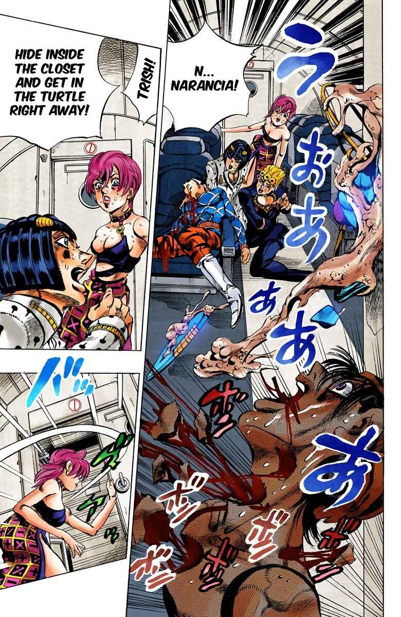JoJo no Kimyou na Bouken: Part 5 - Ougon no Kaze Color-ban Chapter 96 - Page 12