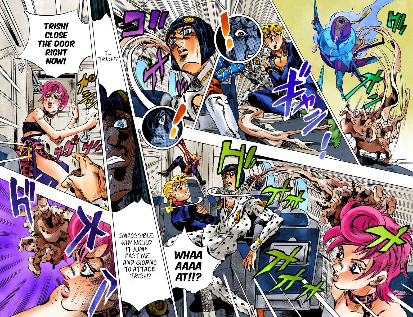 JoJo no Kimyou na Bouken: Part 5 - Ougon no Kaze Color-ban Chapter 96 - Page 13