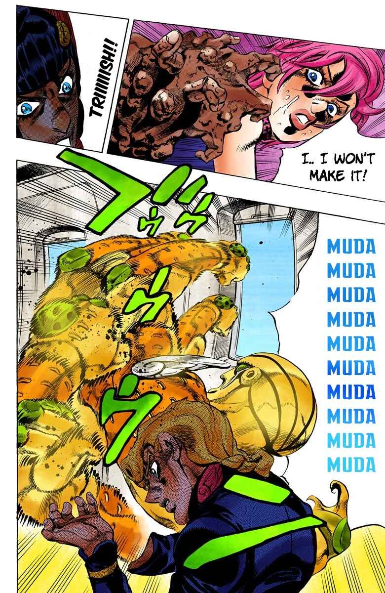 JoJo no Kimyou na Bouken: Part 5 - Ougon no Kaze Color-ban Chapter 96 - Page 14